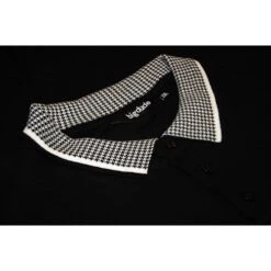 Bigdude Hounds Tooth Pique Polo Black -Casual Suit For Men Sales Store e0bff2a7 img 1208