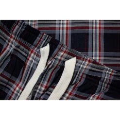 Bigdude Woven Checked Pyjama Pants Navy/Red -Casual Suit For Men Sales Store e3d2667f bd23pj05 02 navyred