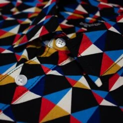 Bigdude Abstract Print Long Sleeve Poplin Shirt Black -Casual Suit For Men Sales Store e4fbcec2 img 8751