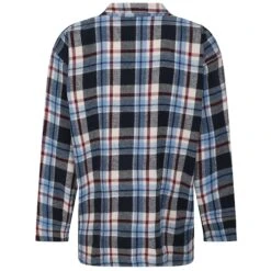 Bigdude Woven Checked Pyjama Set Light Blue -Casual Suit For Men Sales Store e9c2198d bd23pj16 27 top 2