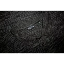 Bigdude Vintage Inkjet Marl Polo Shirt Black -Casual Suit For Men Sales Store eb40ae2a new20black20marl20polo