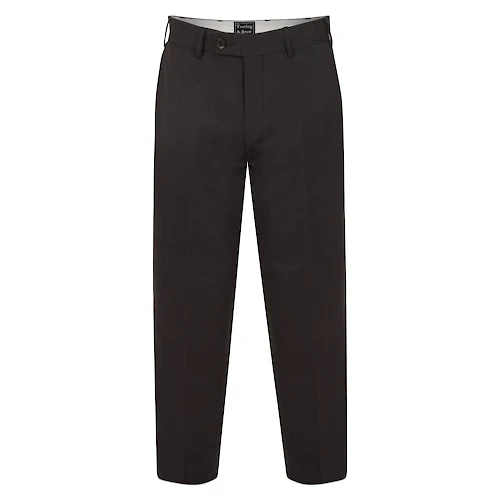 Tooting & Brow Essential Formal Trousers Charcoal 1 Tooting & Brow Essential Formal Trousers Charcoal