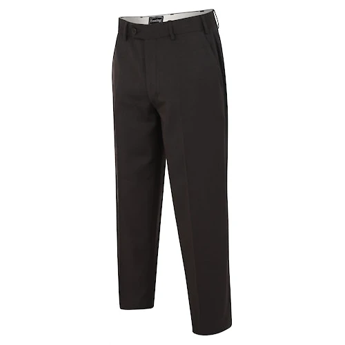 Tooting & Brow Essential Formal Trousers Charcoal 2 Tooting & Brow Essential Formal Trousers Charcoal - Image 2