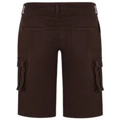 Bigdude Stretch Twill 3/4 Length Cargo Shorts Brown -Casual Suit For Men Sales Store f176b27b aaaback20brown