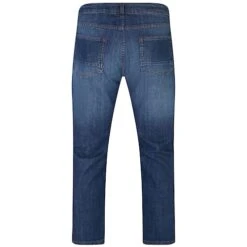 Bigdude Loose Fit Straight Cut Stretch Jeans Mid Wash -Casual Suit For Men Sales Store f4482e99 bd23js02 02 midwash 3
