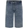 Bigdude Carpenter Denim Shorts Dark Wash