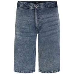 Bigdude Carpenter Denim Shorts Dark Wash