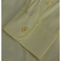 Bigdude Classic Long Sleeve Poplin Shirt Lemon -Casual Suit For Men Sales Store img 0004 1