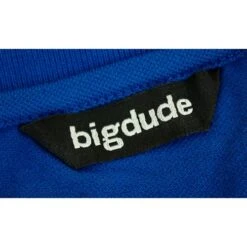 Bigdude Plain Polo Shirt Royal Blue -Casual Suit For Men Sales Store img 0292