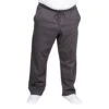 Bigdude Open Hem Joggers Charcoal