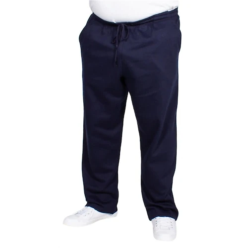 Bigdude Open Hem Joggers Navy 1 Bigdude Open Hem Joggers Navy