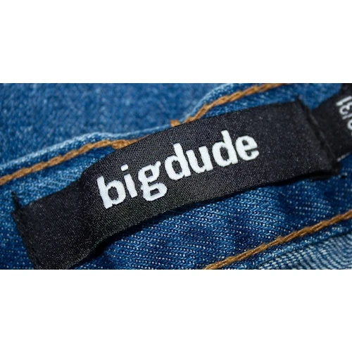 Bigdude Elasticated Waist Jeans Mid Wash 11 Bigdude Elasticated Waist Jeans Mid Wash - Image 11