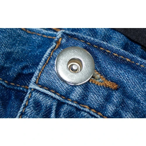 Bigdude Elasticated Waist Jeans Mid Wash 6 Bigdude Elasticated Waist Jeans Mid Wash - Image 6