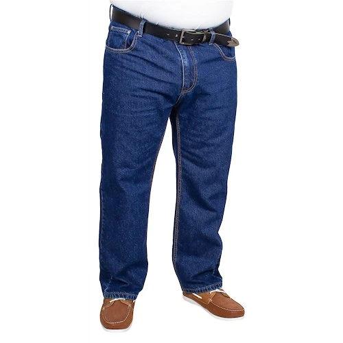 Bigdude Regular Fit Jeans Mid Wash 2 Bigdude Regular Fit Jeans Mid Wash - Image 2