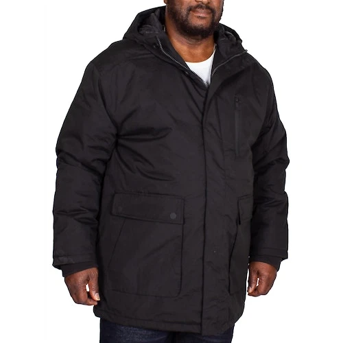 Bigdude Utility Coat Black 2 Bigdude Utility Coat Black - Image 2