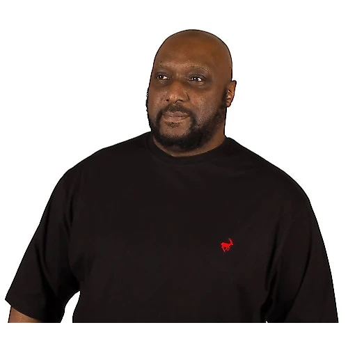 Bigdude Signature Crew Neck T-Shirt - Black 4 Bigdude Signature Crew Neck T-Shirt - Black - Image 4