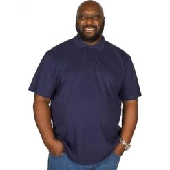 Bigdude Plain Polo Shirt- Navy -Casual Suit For Men Sales Store img 1553 clipped rev 1