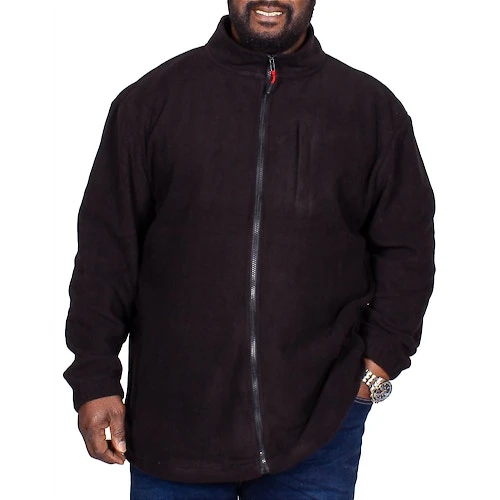 Bigdude Fleece Jacket Black 1 Bigdude Fleece Jacket Black