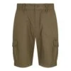 Bigdude Elasticated Waist Cargo Shorts Khaki