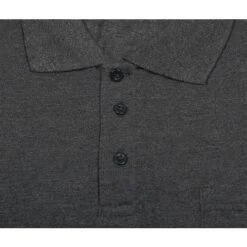 Bigdude Polo Shirt With Pocket Charcoal -Casual Suit For Men Sales Store img 2125 1