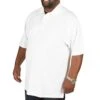 Bigdude Plain Polo Shirt White