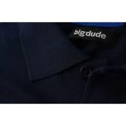 Bigdude Plain Polo Shirt- Navy -Casual Suit For Men Sales Store img 3995