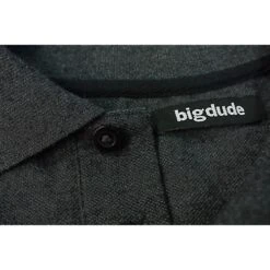 Bigdude Plain Polo Shirt- Charcoal 15 Bigdude Plain Polo Shirt- Charcoal -Casual Suit For Men Sales Store img 4009