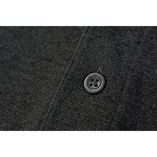 Bigdude Plain Polo Shirt- Charcoal 6 Bigdude Plain Polo Shirt- Charcoal - Image 6