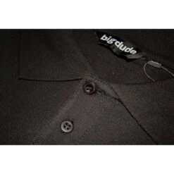 Bigdude Embroidered Polo Shirt Black -Casual Suit For Men Sales Store img 4093 3