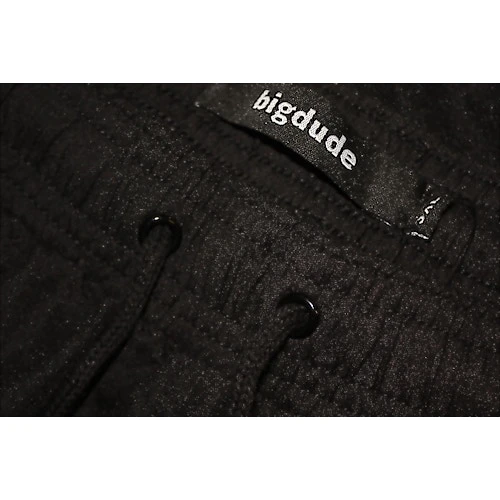 Bigdude Plain Swim Shorts Black 9 Bigdude Plain Swim Shorts Black - Image 9