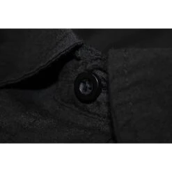 Bigdude Classic Short Sleeve Poplin Shirt Black -Casual Suit For Men Sales Store img 4886 2 2