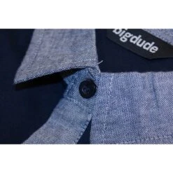 Bigdude Contrast Jersey Polo Shirt Navy -Casual Suit For Men Sales Store img 5735 1