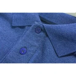 Bigdude Plain Polo Shirt Denim -Casual Suit For Men Sales Store img 5859