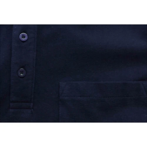 Bigdude Polo Shirt With Pocket Navy 5 Bigdude Polo Shirt With Pocket Navy - Image 5