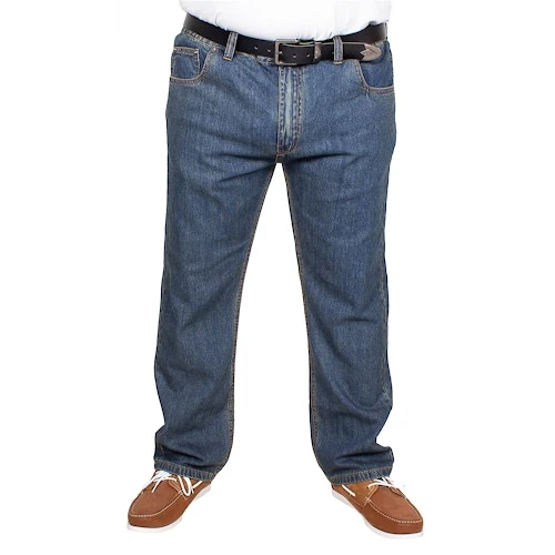 Bigdude Elasticated Waist Jeans Tint Wash 2 Bigdude Elasticated Waist Jeans Tint Wash - Image 2