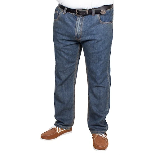Bigdude Elasticated Waist Jeans Tint Wash 3 Bigdude Elasticated Waist Jeans Tint Wash - Image 3
