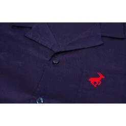 Bigdude Relaxed Collar Short Sleeve Shirt Navy -Casual Suit For Men Sales Store img 7633 2