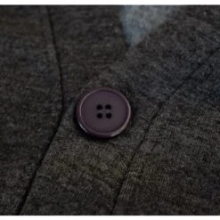 Bigdude Brushed Fleece Cardigan Charcoal -Casual Suit For Men Sales Store img 9854