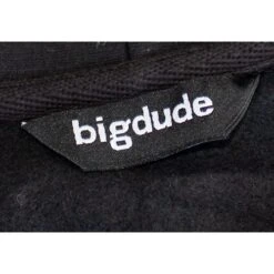Bigdude Brushed Fleece Cardigan Black -Casual Suit For Men Sales Store img 9859 1