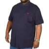 Bigdude Embroidered Polo Shirt Navy