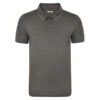 Bigdude Jersey Polo Shirt With Pocket Charcoal