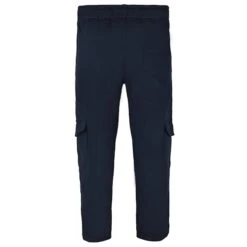 Bigdude Straight Leg Cargo Joggers Navy -Casual Suit For Men Sales Store jogger with pockets navy back