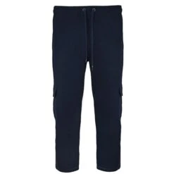 Bigdude Straight Leg Cargo Joggers Navy -Casual Suit For Men Sales Store jogger with pockets navy front