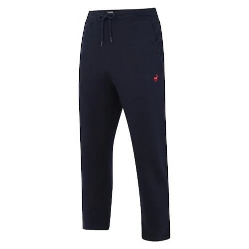 Bigdude Open Hem Loop Back Joggers Navy 1 Bigdude Open Hem Loop Back Joggers Navy