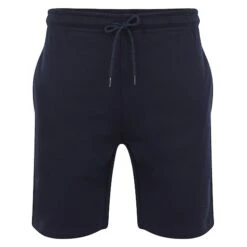 Bigdude Loop Back Jogger Shorts Navy