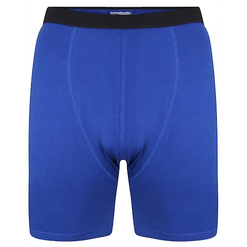 Bigdude 4 Pack Jersey Knitted Boxer Shorts Assorted 7 Bigdude 4 Pack Jersey Knitted Boxer Shorts Assorted - Image 7