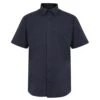 Bigdude Classic Short Sleeve Poplin Shirt Navy