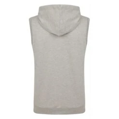Bigdude Loop Back Sleeveless Hoody Grey Marl -Casual Suit For Men Sales Store summer gilet grey marl 3
