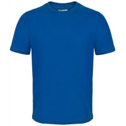 Bigdude Plain Crew Neck T-Shirt Royal Blue -Casual Suit For Men Sales Store tshirt blue front